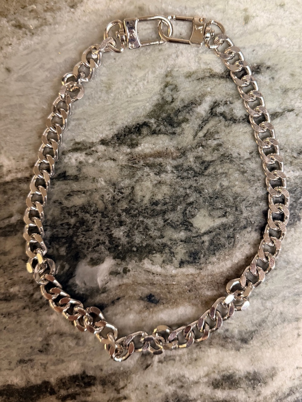 Silver Link purse chain